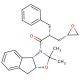 2-Benzyl-1-(2,2-dimethyl-8,8α-dihydro-3α,H-indeno[1,2-d]oxazol-3yl)-3-oxiranyl-propan-1-one - chemical structure image