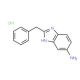 2-Benzyl-1H-benzoimidazol-5-ylamine hydrochloride - chemical structure image