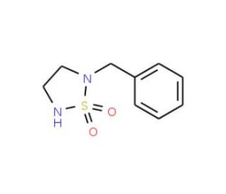 2-Benzyl-1lambda~6~,2,5-thiadiazolane-1,1-dione (CAS 144432-72-4) - chemical structure image