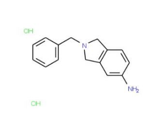 2-Benzyl-2,3-dihydro-1H-isoindol-5-ylaminedihydrochloride - chemical structure image