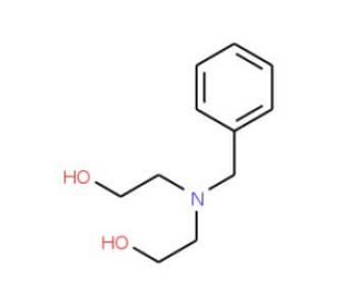 2-[Benzyl(2-hydroxyethyl)amino]-1-ethanol (CAS 101-32-6) - chemical structure image