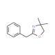 2-Benzyl-4,4-dimethyl-2-oxazoline (CAS 1569-08-0) - chemical structure image