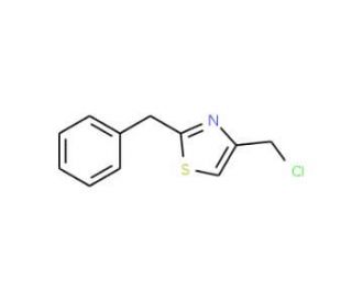 2-benzyl-4-(chloromethyl)-1,3-thiazole - chemical structure image
