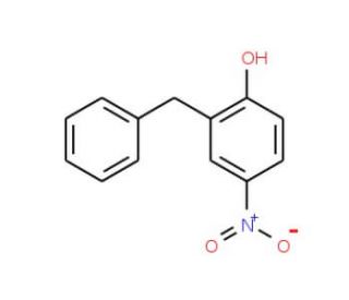 2-benzyl-4-nitrophenol - chemical structure image
