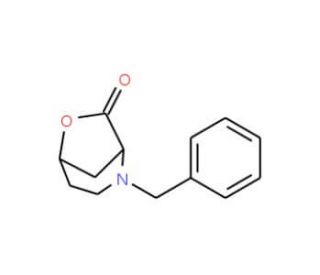 2-Benzyl-6-oxa-2-azabicyclo[3.2.1]octan-7-one - chemical structure image