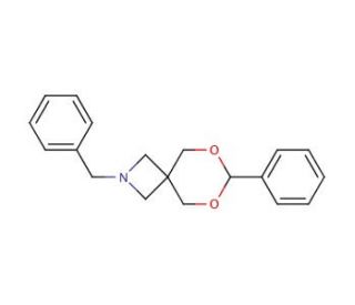 2-benzyl-7-phenyl-6,8-dioxa-2-azaspiro[3.5]nonane - chemical structure image