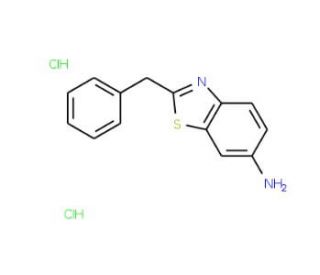 2-Benzyl-benzothiazol-6-ylaminedihydrochloride - chemical structure image