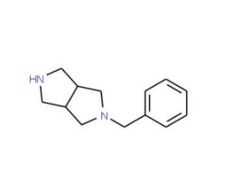 2-Benzyl-octahydro-pyrrolo [3,4-c] pyrrole (CAS 86732-22-1) - chemical structure image