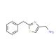 (2-Benzyl-thiazol-4-yl)methylamine (CAS 608515-43-1) - chemical structure image