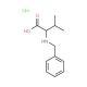 2-(benzylamino)-3-methylbutanoic acid hydrochloride - chemical structure image