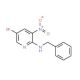 2-Benzylamino-5-bromo-3-nitropyridine (CAS 954228-85-4) - chemical structure image