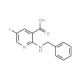 2-(Benzylamino)-5-iodonicotinic acid - chemical structure image