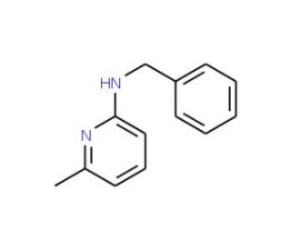 2-Benzylamino-6-methylpyridine (CAS 70644-47-2) - chemical structure image