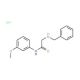 2-Benzylamino-N-(3-methoxy-phenyl)-acetamidehydrochloride - chemical structure image