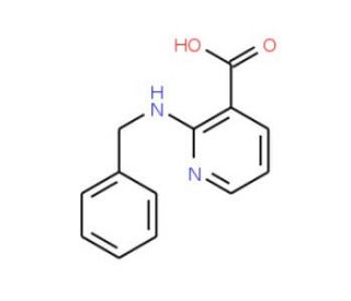2-(Benzylamino)nicotinic acid - chemical structure image