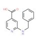 2-(benzylamino)pyridine-4-carboxylic acid - chemical structure image