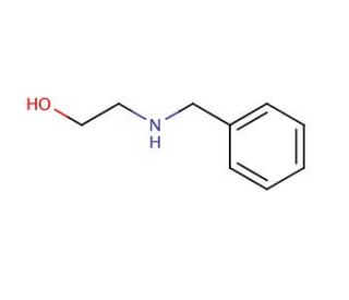 2-Benzylaminoethanol (CAS 104-63-2) - chemical structure image