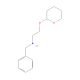 2-(Benzylaminoethoxy)tetrahydropyran (CAS 390401-24-8) - chemical structure image