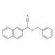2-(Benzyloxy)-2-(2-naphthyl)acetonitrile (CAS 500372-25-8) - chemical structure image