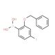 2-Benzyloxy-4-fluorobenzeneboronic acid (CAS 848779-87-3) - chemical structure image