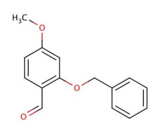 2-(Benzyloxy)-4-methoxybenzenecarbaldehyde (CAS 32884-23-4) - chemical structure image