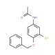 2-Benzyloxy-5-acetaminobenzenethiol (CAS 887352-92-3) - chemical structure image