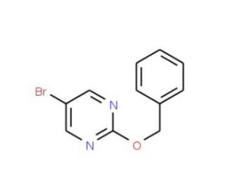 2-Benzyloxy-5-bromopyrimidine (CAS 742058-39-5) - chemical structure image