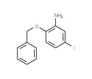 2-(Benzyloxy)-5-fluoroaniline - chemical structure image