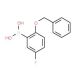 2-Benzyloxy-5-fluorobenzeneboronic acid (CAS 779331-47-4) - chemical structure image