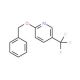 2-(Benzyloxy)-5-(trifluoromethyl)pyridine (CAS 247573-71-3) - chemical structure image