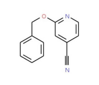 2-(benzyloxy)isonicotinonitrile - chemical structure image