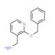 [2-(benzyloxy)pyridin-3-yl]methanamine - chemical structure image