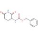 2-(Benzyloxycarbonylamino)glutarimide (CAS 24666-55-5) - chemical structure image