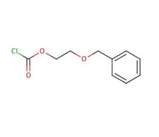 2-Benzyloxyethyl chloroformate (CAS 56456-19-0) - chemical structure image