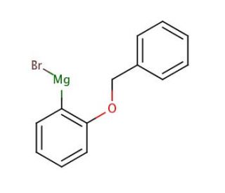 2-Benzyloxyphenylmagnesium bromide solution (CAS 328000-16-4) - chemical structure image
