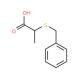 2-(benzylsulfanyl)propanoic acid (CAS 2899-64-1) - chemical structure image