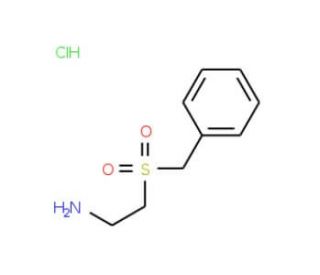 2-(benzylsulfonyl)ethanamine hydrochloride - chemical structure image