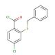 2-(Benzylthio)-4-chlorobenzoic Acid Chloride (CAS 40183-55-9) - chemical structure image