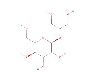 2-(&beta;-Glucosyl)glycerol (CAS 10588-30-4) - chemical structure image