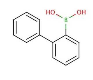 2-Biphenylboronic acid (CAS 4688-76-0) - chemical structure image