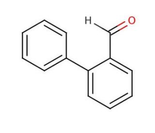 2-Biphenylcarboxaldehyde (CAS 1203-68-5) - chemical structure image