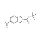 2-Boc-5-acetyl-isoindoline (CAS 850877-60-0) - chemical structure image