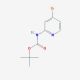 2-(Boc-amino)-4-bromopyridine (CAS 207799-10-8) - chemical structure image