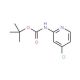 2-Boc-Amino-4-chloropyridine (CAS 130721-78-7) - chemical structure image
