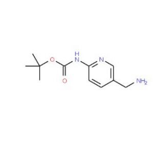 2-(Boc-amino)-5-(aminomethyl)pyridine (CAS 187237-37-2) - chemical structure image