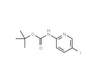 2-(Boc-amino)-5-iodopyridine (CAS 375853-79-5) - chemical structure image