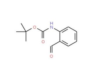 2-Boc-amino-benzaldehyde (CAS 74965-38-1) - chemical structure image