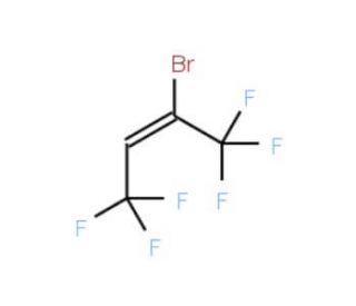 2-Bromo-1,1,1,4,4,4-hexafluorobut-2-ene (CAS 400-41-9) - chemical structure image