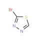 2-Bromo-1,3,4-thiadiazole (CAS 61929-24-6) - chemical structure image