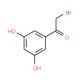 2-Bromo-1-(3,5-dihydroxyphenyl)ethanone (CAS 62932-92-7) - chemical structure image